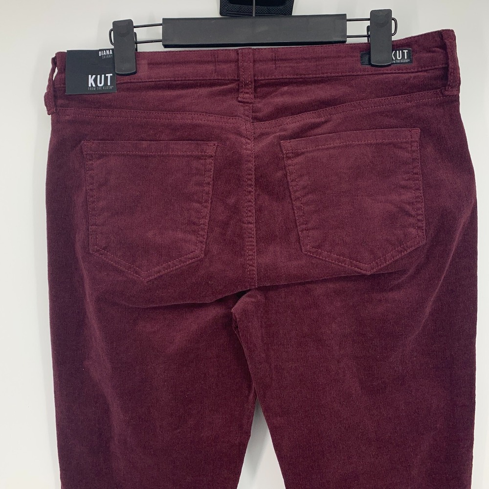 Kut from the Kloth Pants Diana Corduroy Skinny Relaxed Fit - Picture 7 of 11